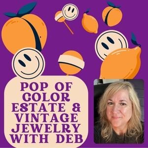 Poshmark Show-Pop of Color Jewelry Vintage & Now
